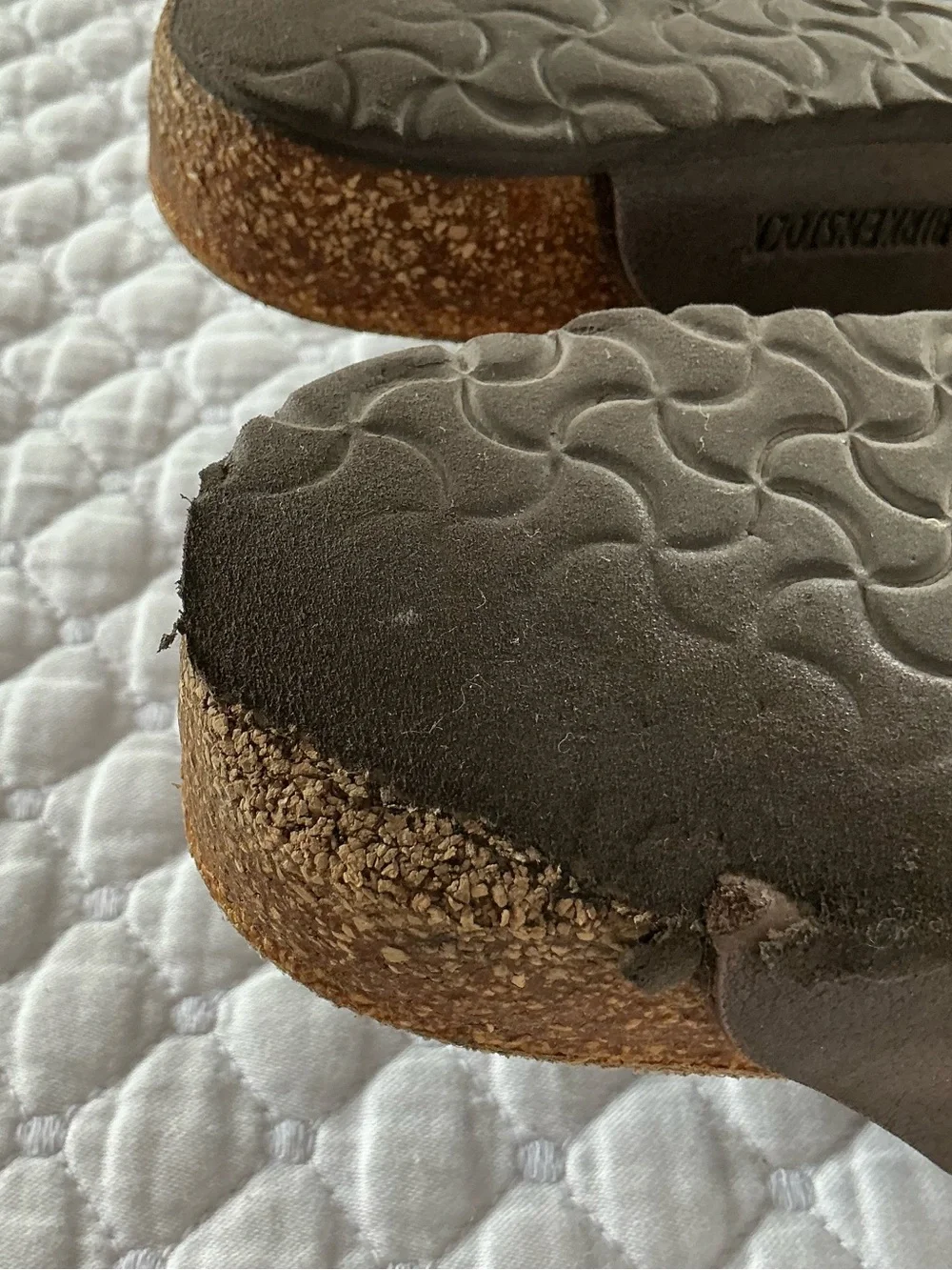 Birkenstock Arizona Slide Sandals Tan Brown 34EU/ 3-3,5 youth kids  or women
